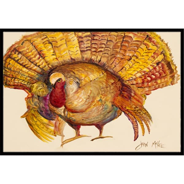 Carolines Treasures Turkey Indoor and Outdoor Mat- 18 x 27 in. JMK1023MAT - main